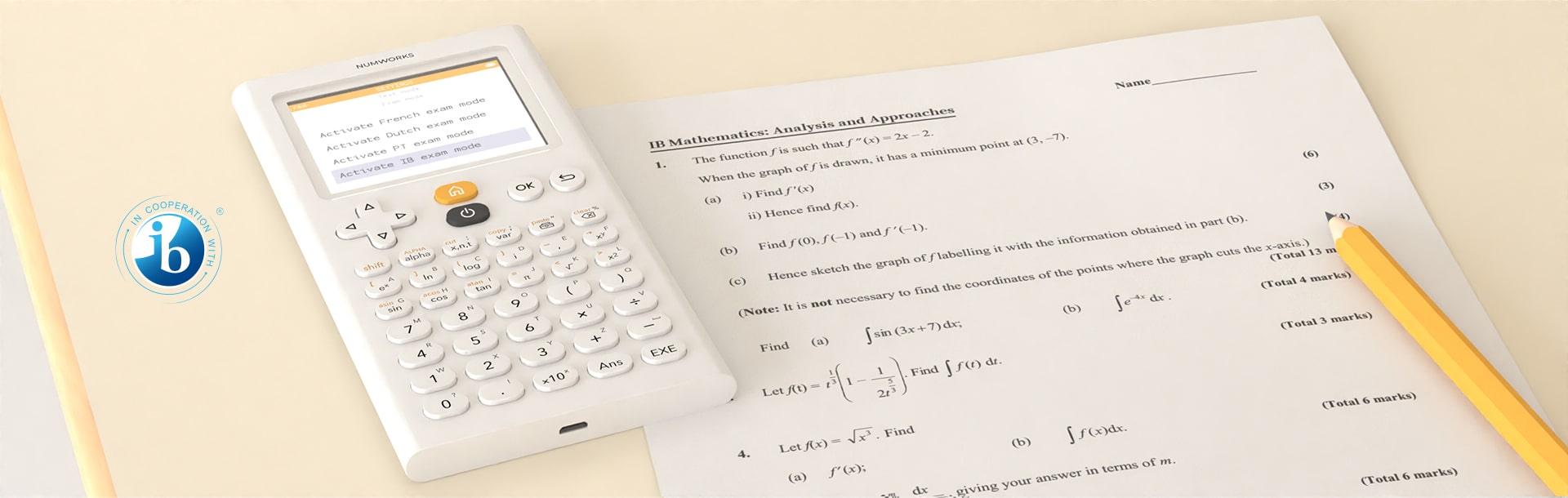 NumWorks for IB — NumWorks
