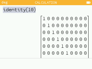 The maximum size of the matrices has increased