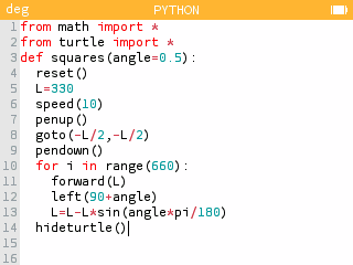 Small font size for Python application