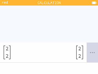 Additional results on vectors