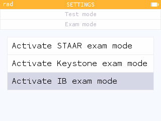 Activating the Keystone exams