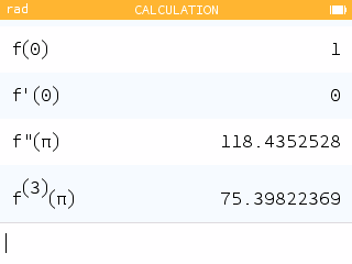 Derivative notation