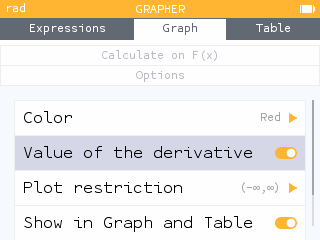 Derivative option