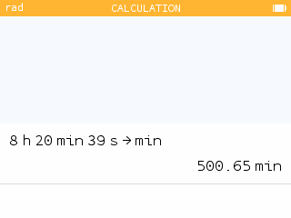 Converting units