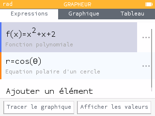 Légendes de fonctions améliorées