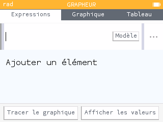 Suppression du menu modèle par défaut