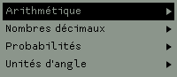 Calculs avec les unités d'angle
