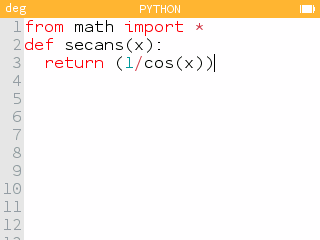 Importeren van alle functies uit de math module