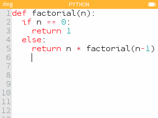 Tekstbewerker in de Python applicatie