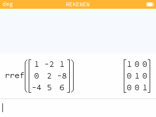 Matrix sectie in de Toolbox