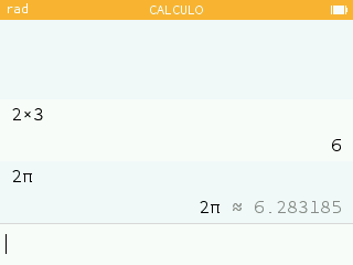 O sinal de multiplicação é representado por uma cruz