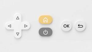 Porque existem dois botões redondos na calculadora?