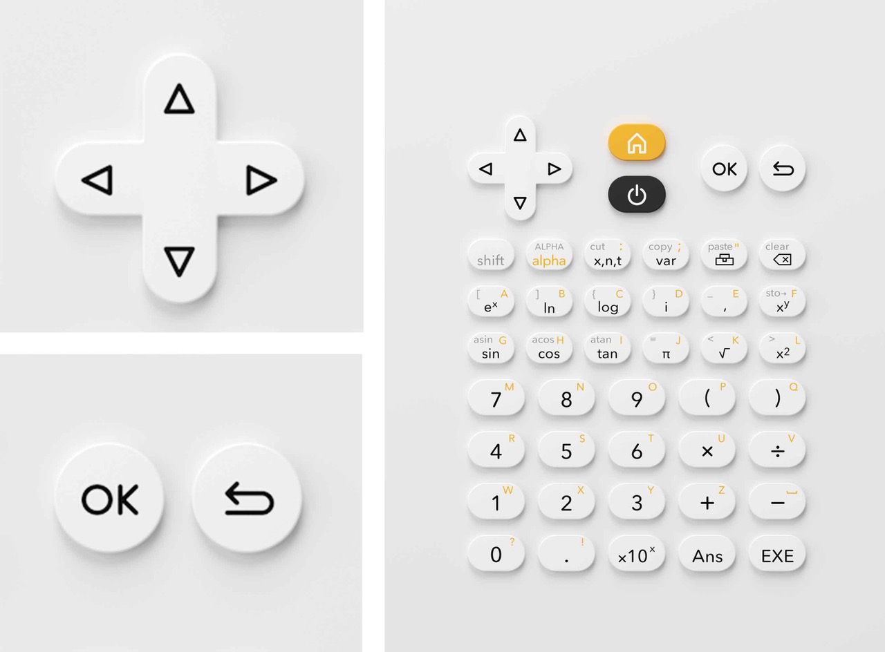 Le clavier NumWorks